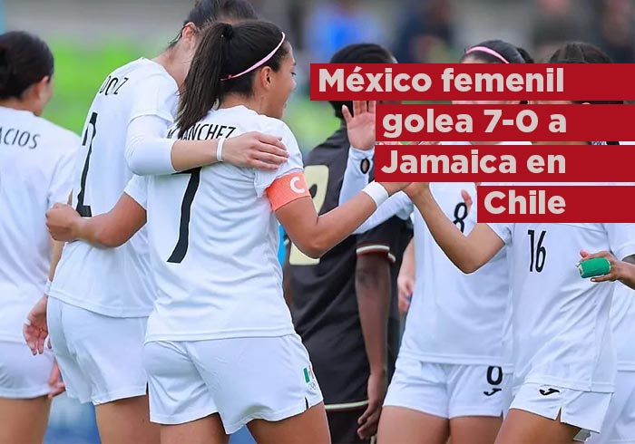 Selección Mexicana Femenil goleó a Jamaica en su debut en Panamericanos