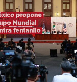 México propone crear grupo mundial para evitar tráfico ilegal de precursores del fentanilo