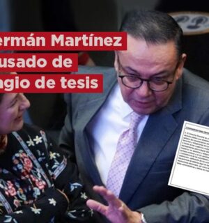 Germán Martínez acusado de plagio en su tesis