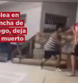 Video: Pelea en cancha de futbol deja un joven muerto