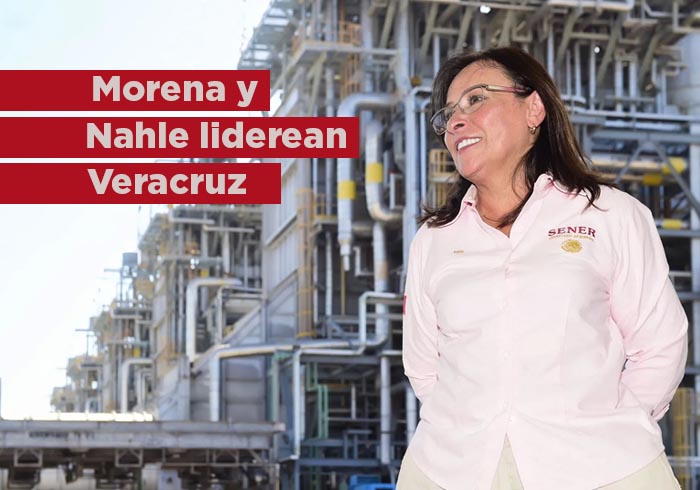 Morena y Nahle aventajan a posibles competidores para buscar gubernatura