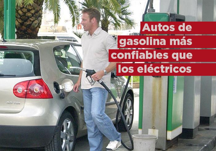 Los autos de gasolina son más confiables que los eléctricos