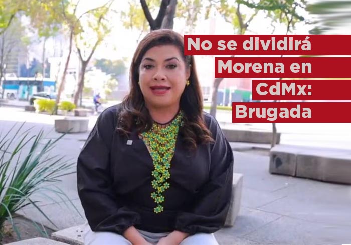 Clara Brugada: «La derecha se quedará con las ganas de vernos divididos», asegura