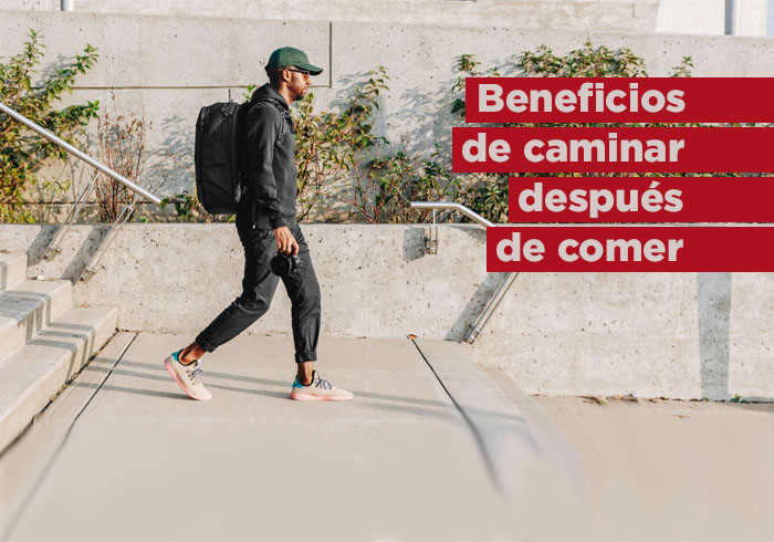 Los beneficios por los que debes caminar después de comer