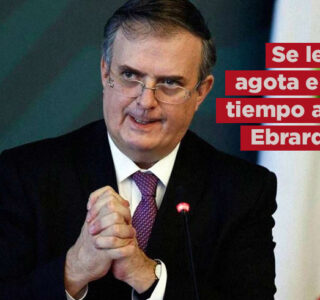 Se le agota el tiempo a Marcelo Ebrard