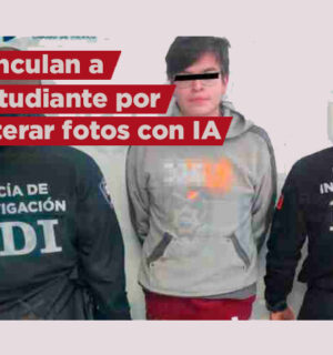 Vinculan a proceso a Diego «N» por editar con inteligencia artificial fotos de sus compañeras desnudas y venderlas