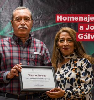 Homenajean a José González Gálvez por sus 35 años de labor cultural