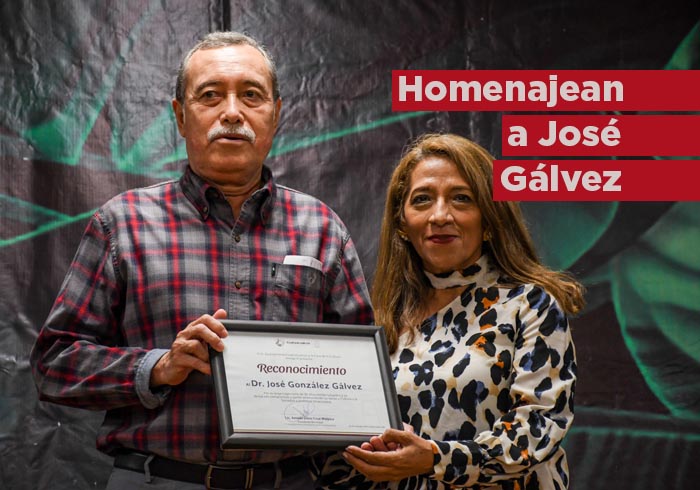 Homenajean a José González Gálvez por sus 35 años de labor cultural