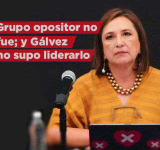 El bloque opositor no fue; y Gálvez no supo liderarlo