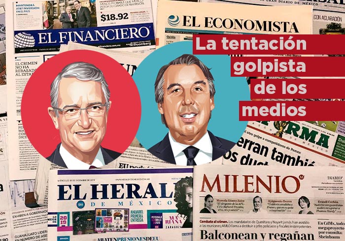 La tentación golpista de los medios