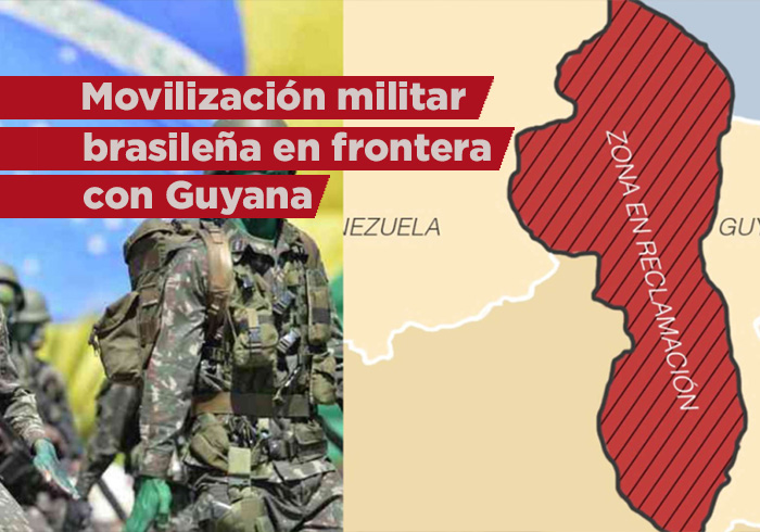 Movilización militar en Brasil por inminente invasión de Venezuela a Guyana