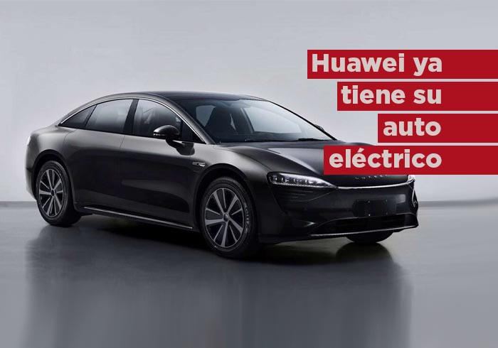 Huawei ya tiene su propio auto eléctrico para competir contra el Tesla Model S