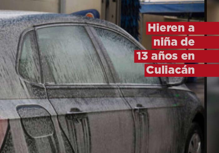 Niña de 13 años es herida a balazos en Culiacán por poner «Lávame» en un auto en fiesta infantil