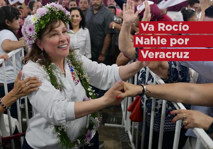 Va Rocío Nahle por Veracruz