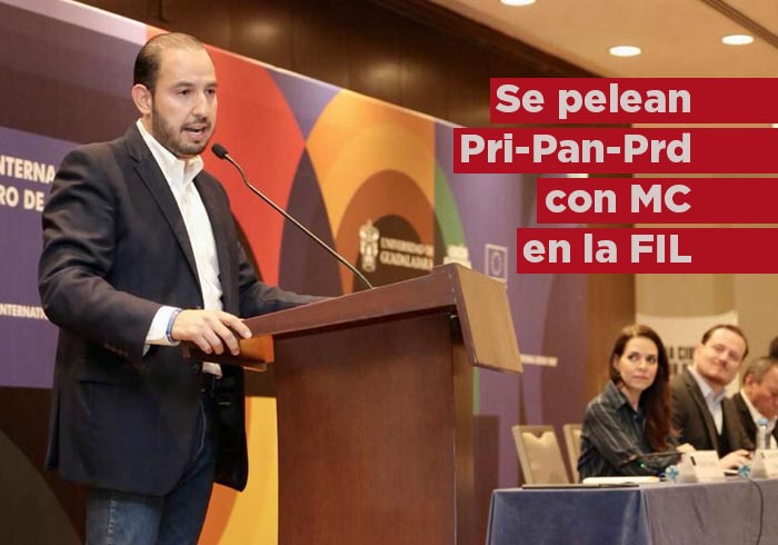 Entre acusaciones, dirigentes nacionales de PAN, PRD y MC se confrontaron en debate en la FIL