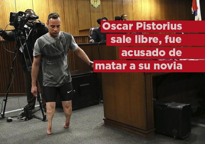 Deportista olímpico Oscar Pistorius recibe libertad condicional 10 años después de matar a su novia