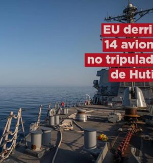 Ejército de EU derriba 14 aviones no tripulados