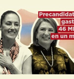 Gastan 46 mdp en un mes de precampaña presidencial