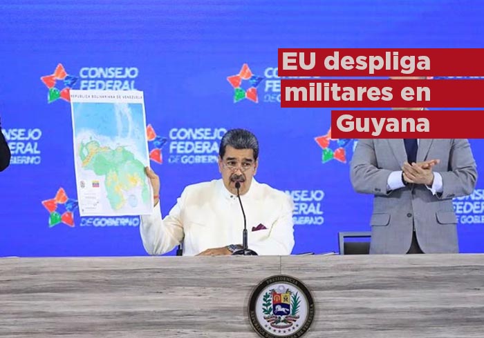 Estados Unidos despliega ejercicio militar en Guayana, en medio de disputa con Venezuela