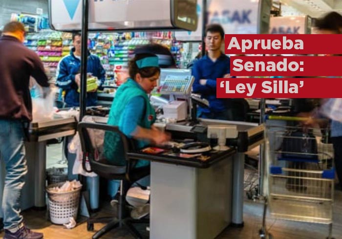 Ley Silla: Permaneces de pie toda la jornada laboral, esto te interesa