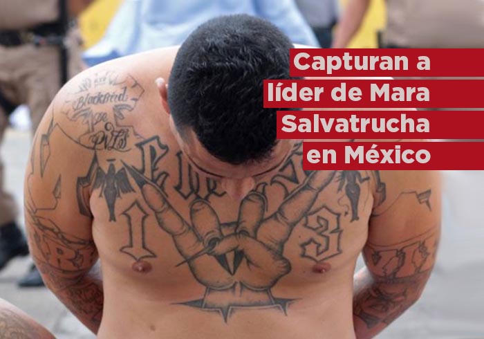 Capturan en México a Carlos Antonio Pérez, líder de la Mara Salvatrucha