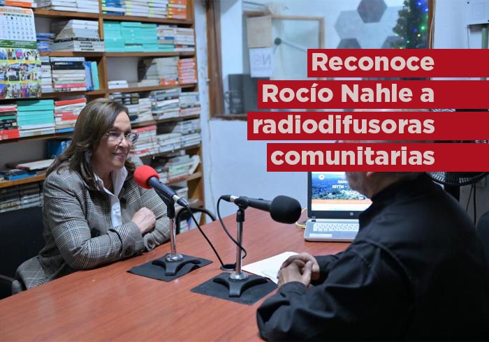 Reconoce Rocío Nahle a las radiodifusoras comunitarias