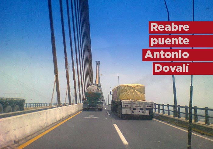 Reabre Circulación en el Puente Antonio Dovalí Jaime tras Labores de mantenimiento