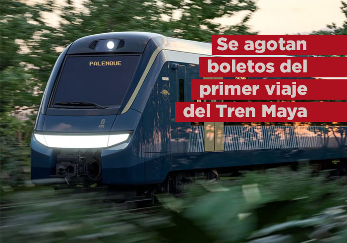 Se agotan boletos del primer viaje del Tren Maya; estos son los precios