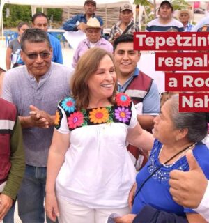 Tepetzintla respalda a Rocío Nahle