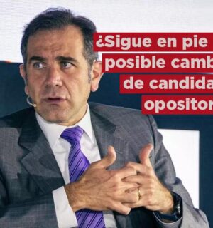 ¿Sigue en pie un posible cambio de candidata opositora?