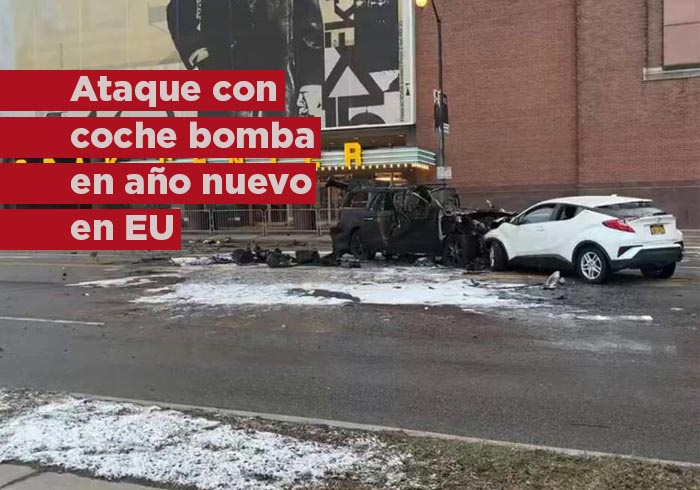 Video: Ataque con coche bomba en Año Nuevo deja una pareja muerta en EU