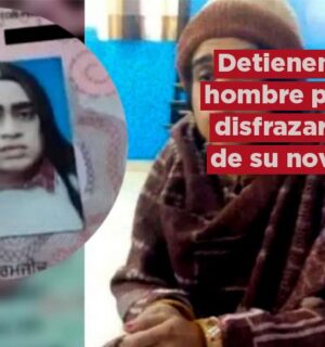 Detienen a hombre por disfrazarse de su novia para resolverle un examen de admisión