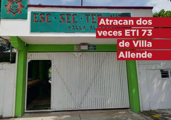 En menos de 15 días: Roban dos veces en la ETI 73 de Villa Allende