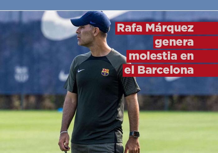 Rafa Márquez genera molestias en Barcelona tras declaraciones sobre puesto de Xavi