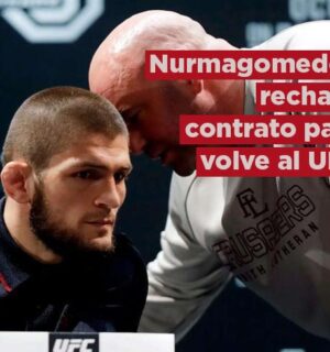 Khabib Nurmagomedov rechaza el contrato más alto de la historia de UFC