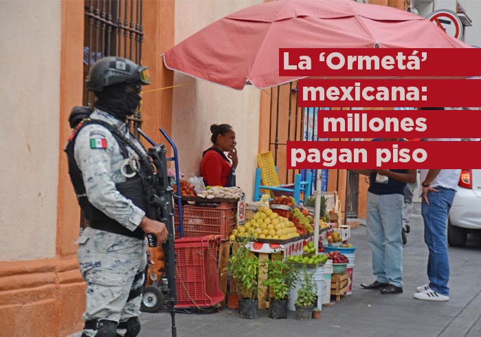 La ‘omertá’ mexicana: millones de comerciantes pagan “el piso” a los criminales para vender en las calles