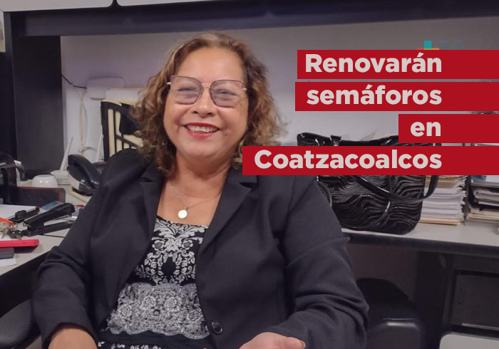 Renovarán semáforos en Coatzacoalcos