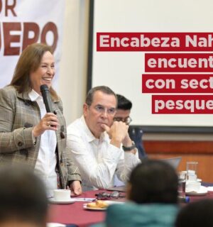 Encabeza Nahle encuentro con sector pesquero