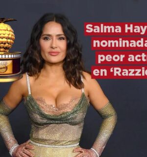 Razzies nominan a Salma Hayek y ‘Los Indestructibles 4’