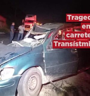 Tragedia en la carretera Transístmica