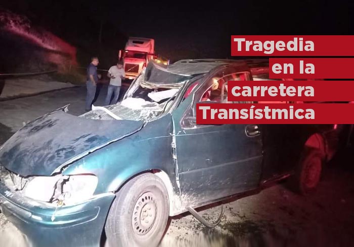 Tragedia en la carretera Transístmica