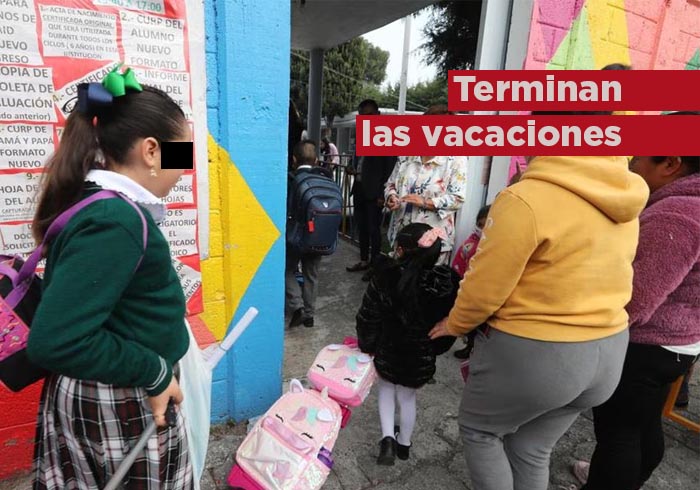 ¡Terminaron las vacaciones!