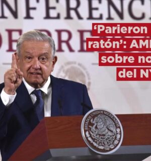 “Fue como el parto de los montes, parieron un ratón”: AMLO sobre reportaje del NYT