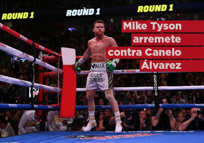 Mike Tyson arremete contra Canelo tras rechazar pelea contra Benavidez