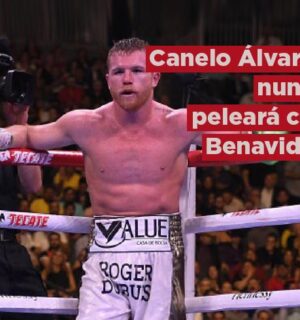 Canelo Álvarez nunca peleará con David Benavidez