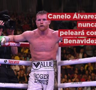 Canelo Álvarez nunca peleará con David Benavidez