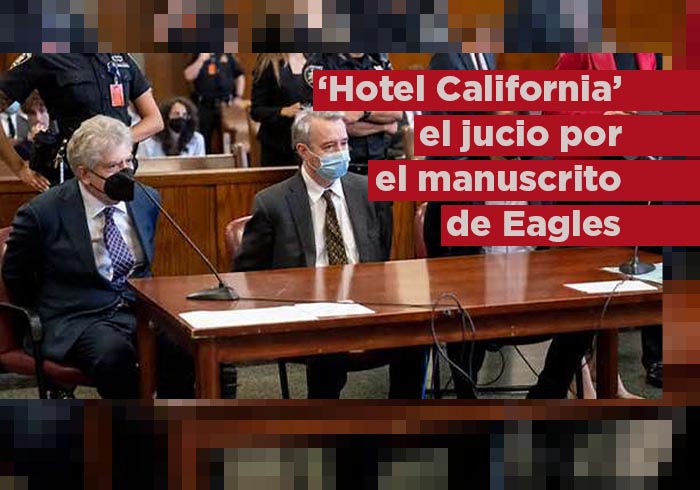 ‘Hotel California’: comienza el juicio por manuscritos de los Eagles