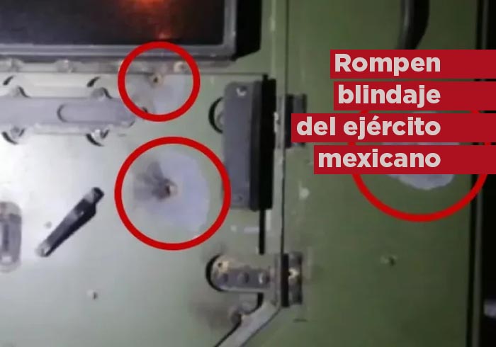 Ejército fue atacado con balas capaces de romper el blindaje militar: Sedena