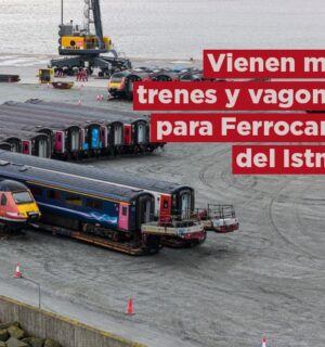 Vienen más trenes y vagones para el Ferrocarril del Istmo