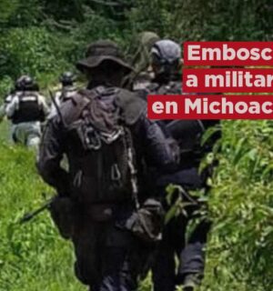 Con narcodrones y narcominas emboscan a militares